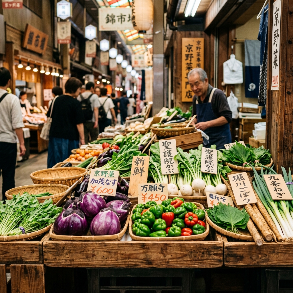 Fresh market produce
